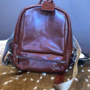 Consuela Signature Collection Leather Backpack